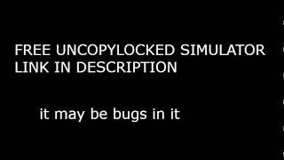 FREE UNCOPYLOCKED SIMULKATOR GAME (LINK IN DESCRIPTION)