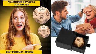 Valentines Day Gifts for Him Her | Date Night Dice Couples Gift for Him Her | Dinner Decider Dice