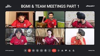 BGMI & Team Meetings Pt.1 | Sponsor Reveal - TR x ??