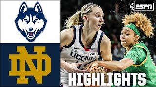 Bueckers vs. Hidalgo  UConn Huskies vs. Notre Dame Fighting Irish | Full Game Highlights