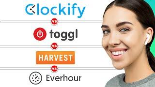 Best Time Tracking Software in 2024 | Clockify vs Harvest vs Toggl vs Everhour