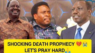 PROPHET MATHEW'S SHOCKING D£ATH PROPHECY TO STRIKE THE FAMOUS POLITICIANS. ASKS KENYANS TO PRAY