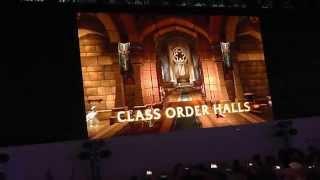 World of Warcraft Legion Reveal Live at Gamescom '15 (crowd reaction)