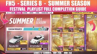 FH5 SERIES 8 SUMMER FESTIVAL PLAYLIST HOW TO | FH5 SWITCHBACKS AUDI TTS SPEED ZONE POWER UP TREASURE