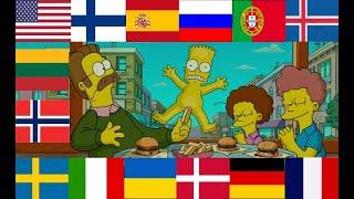 The Simpsons Movie |  Bountiful penis - in different languages.