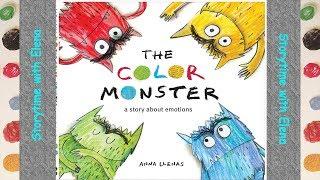 The Color Monster, A Story About Emotions by Anna Llenas | Children's Books | Storytime with Elena