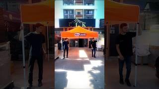 Gazebo Çadır Portatif Logo Baskılı Tente 3x3 Metre CLK Outdoor #fy #kesfet #gazebocadir