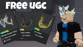 Free UGC Limited! How To Get Dark Ruby Helm In [FREE UGC] Don't Die! | Roblox | Free UGC