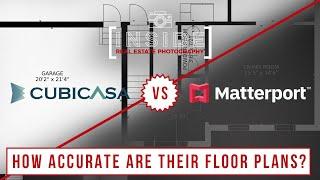 How Accurate are Cubicasa & Matterport Floor Plans?