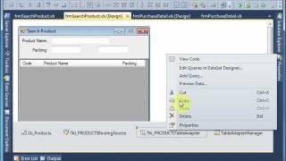 Lecture # 018. Advanced MasterDetail working with DataGridView in PurchaseForm