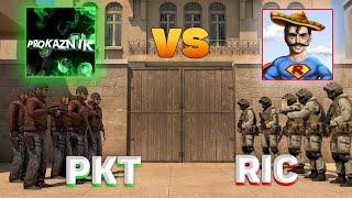 PKT VS RIC МЕГА БИТВА КЛАНОВ ЮТУБЕРОВ В STANDOFF 2