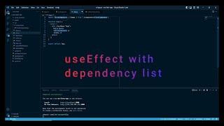 useEffect with Dependency List