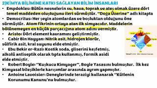 3)TYT KİMYA KİMYA BİLİMİNE KATKI SAĞLAYAN BİLİM İNSANLARI