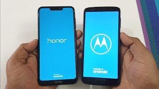 Honor 8C vs Moto G6 Speed Test & Camera Comparison | TechTag