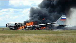 NO WAY BACK? Russian Presidential IL-76 Shot Down While Attempting Takeoff in Moscow!