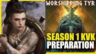 S1 KVK Preparation || Viking Rise Season 1 Kingdom vs Kingdom (KVK S1)