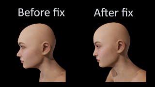 DTL Tutorial: Fixing facial bones after importing converted Daz figure into Unreal Engine