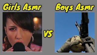 GIRLS ASMR VS BOYS ASMR MEME !! part 14