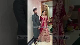 Brinda reception #couplegoals #makeup #trending #shorts #hemaskitchen #hemaskitchenvlog #brinda
