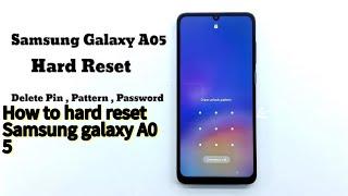 How to hard reset Samsung galaxy A05