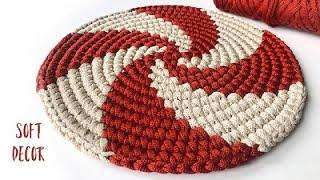 Fascinating Spiral | Round rug | Soft Decor - Tatiana Chakur