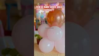 How to make centre piece balloon? #balloondecoration #tutorial full blog out on channel must check.