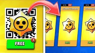 OMG!! 15 !!QR CODE STAR DROP !!!LEGENDARY BRAWLER!!! FREE REWARDS!! BRAWL STARS UPDATE GIFTS!!