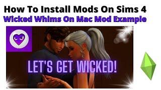 Easy | How To Install Wicked Whims Mod On MAC For Sims 4 | 2023