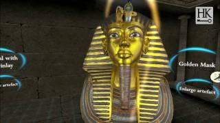 Tutankhamun's Golden Death Mask (Shot in King Tut Virtual)