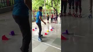 Rising-skaters from titwala #inlineskating #rollerskating #freestyle #skilful