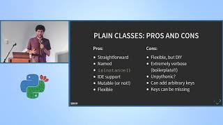 Data Classes in Python: Why They're Great - Tal Einat - PyCon Israel 2019