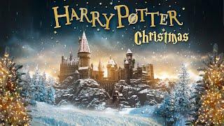 8 Hours Harry Potter Christmas  ASMR Ambience ⋄ Hogwarts, The burrow and More  Cozy Winter Scenes