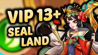 VIP 13 vs Seal Land 25 Forest in IDLE HEROES