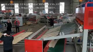 Heavy duty 8ft spindleless veneer peeling machine.