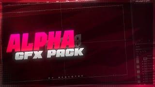 "ALPHA" - FREE GFX PACK FOR GIMP