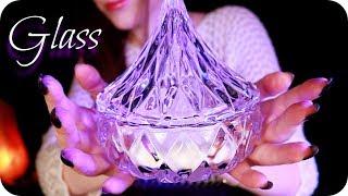 ASMR Glass Tapping & Scratching  (NO TALKING) 11 Textured & Smooth Glass Triggers for Sleep, 1 Hour