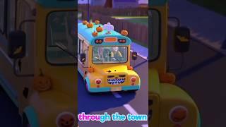 Wheels On The Bus Halloween Special| @wowtv | #shorts