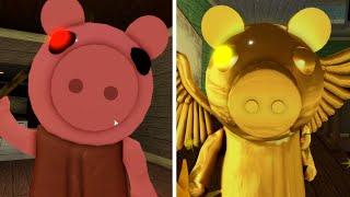 ROBLOX PIGGY 2 GOLD PIGGY VS PIGGY JUMPSCARE   Roblox Piggy Book 2 New Update