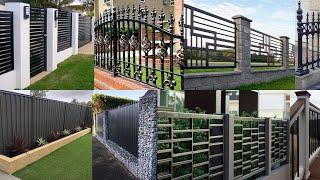 Discover Inspiring Modern Metal Fence Design Ideas for Your Home and Garden / Fencing design ideas