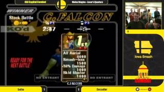 OCC Melee Singles - Losers Quarters - Sothe (Fox) vs Desseller (Captain Falcon)