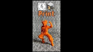 Goku 3D Print #HalloweenSwain #3dPrinting #3d #3dprint #3dprinted #3dprinter #science #timelapse