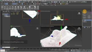 Align "pivot point" in 3ds max after 3d scan