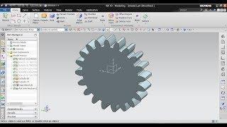 Nx 10 Parametric Gear Design