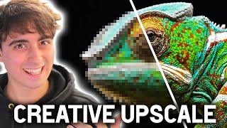 NEW Creative Upscaler! Goodbye Magnific AI!