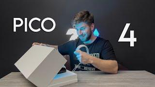 The New Pico 4 VR Headset Unbox | Setup | Gameplay