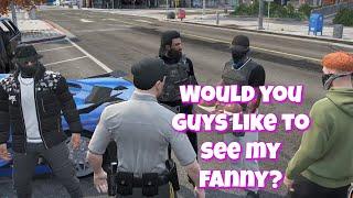 Sakura Fan embarrasses Shiesty; flirts with CRIMS! | Fanfan | NoPixel | GTA RP