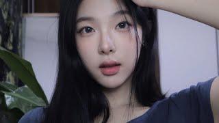 asmr..? 근황토크하면서 보송 메이크업‍️🫧