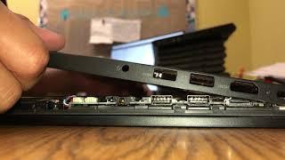 Lenovo E580 Cover Removal