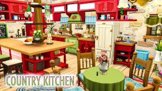 Country Kitchen / Sims 4 Cottage Living / Room Build / Деревенская Кухня / Симс 4 Загородная жизнь