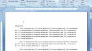 Word Tutorial Creating a Table of Contents Microsoft Training Lesson 19.1